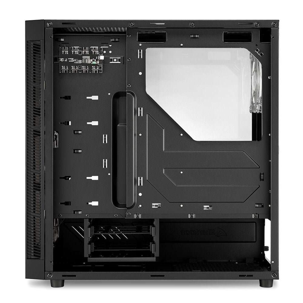 Sharkoon TG6M RGB | Midi Tower Behuizing | Zwart