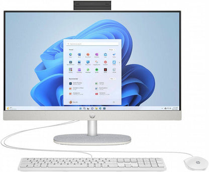 HP All-in-One 24-cr0037ny | 23,8" Full HD IPS | AMD Ryzen 5 7520U | 8GB LPDDR5 | 512GB SSD | Windows 11 Professional | Inclusief Toetsenbord en Muis