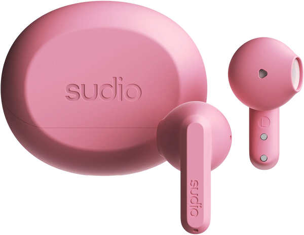 Sudio A3 Draadloze Oortjes | Roze | - Essentify