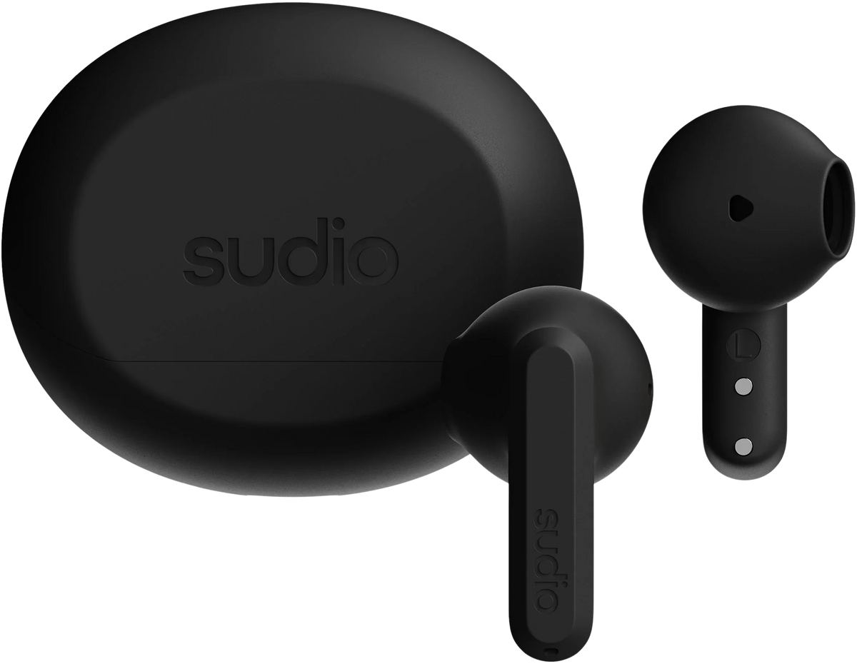 Sudio A3 Draadloze Oortjes | Zwart | - Essentify