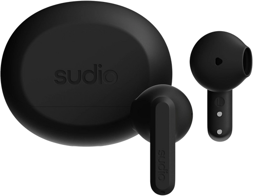 Sudio A3 Draadloze Oortjes | Zwart | - Essentify